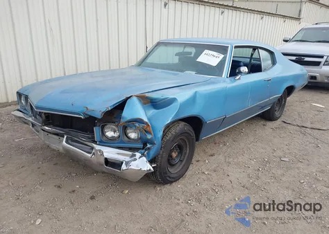 1972 Buick Skylark from USA, damaged, VIN 00004D37H2Z110442